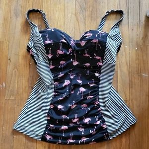 torrid flamingo swimsuit